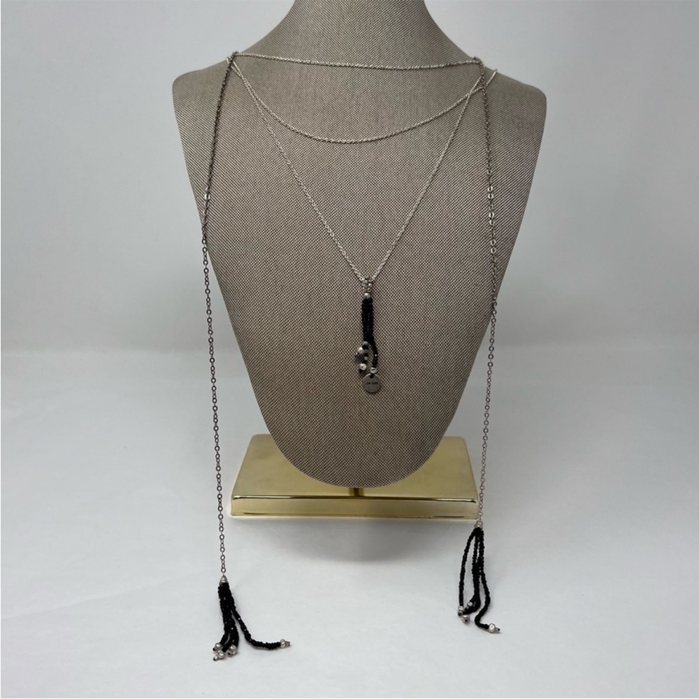 Johnny Was Boho Silver Chance Necklace NWT